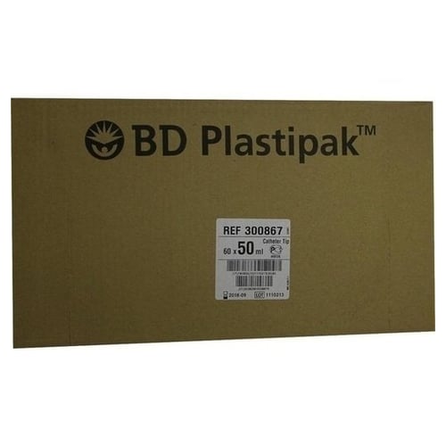 BD Plastipak W+b 50/60ml m Katheteransatz