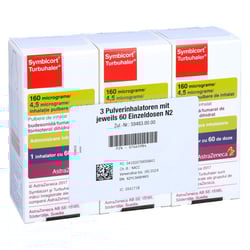 Symbicort Turbuhaler 160/4,5 Mikrogramm/Dosis