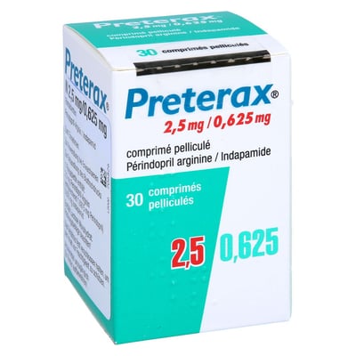 Preterax N 2,5 mg/0,625 mg