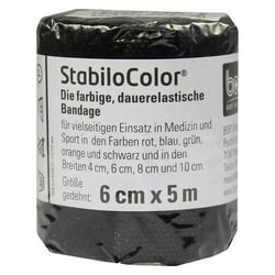 Bort StabiloColor Binde 6 cm schwarz