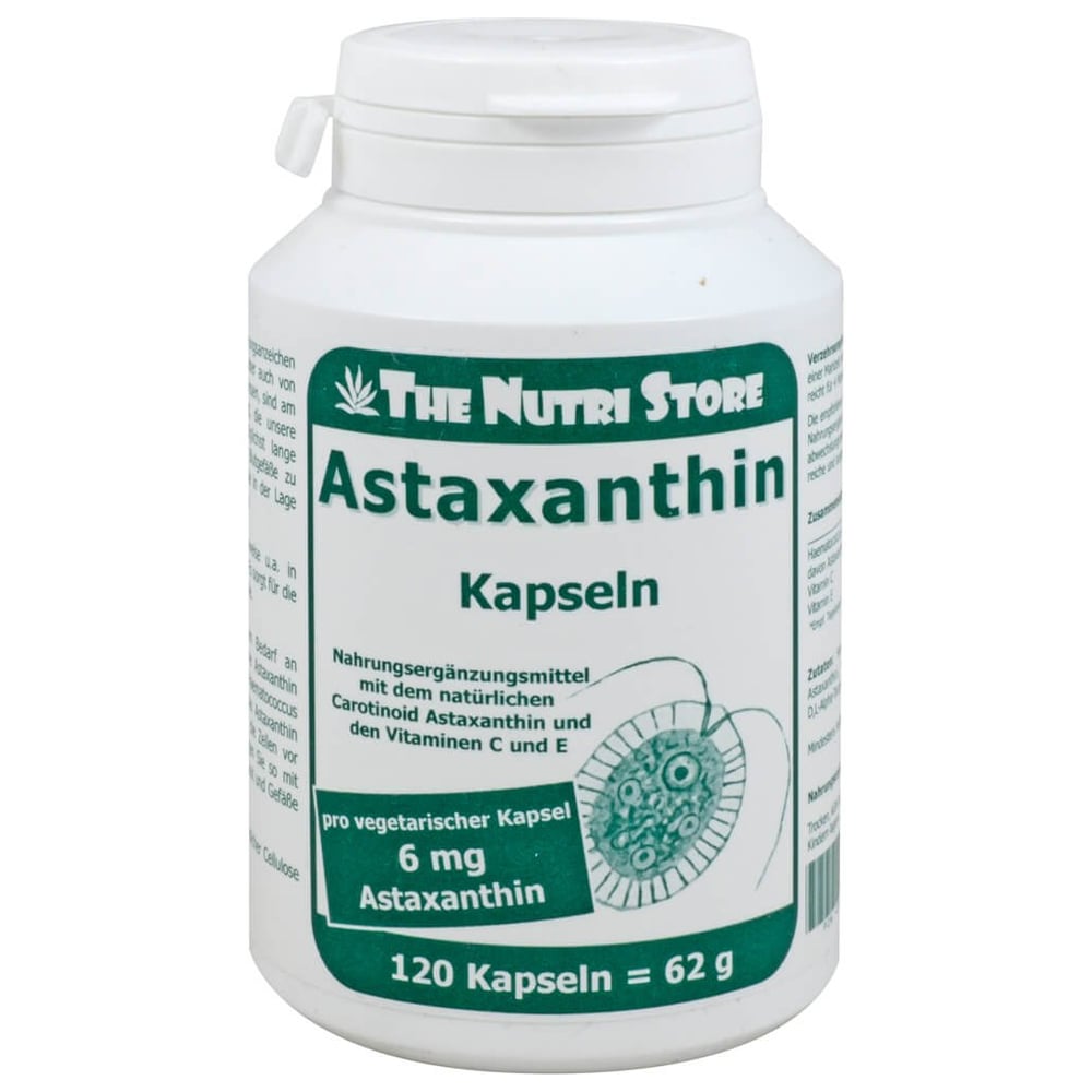 Astaxanthin 6 mg vegetarische Kapseln