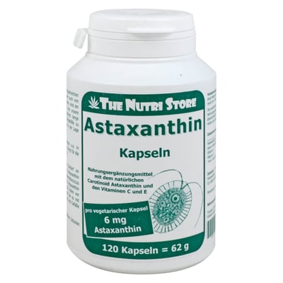Astaxanthin 6 mg vegetarische Kapseln