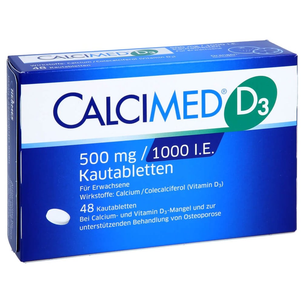 Calcimed D3 500 mg/1000 I.E.