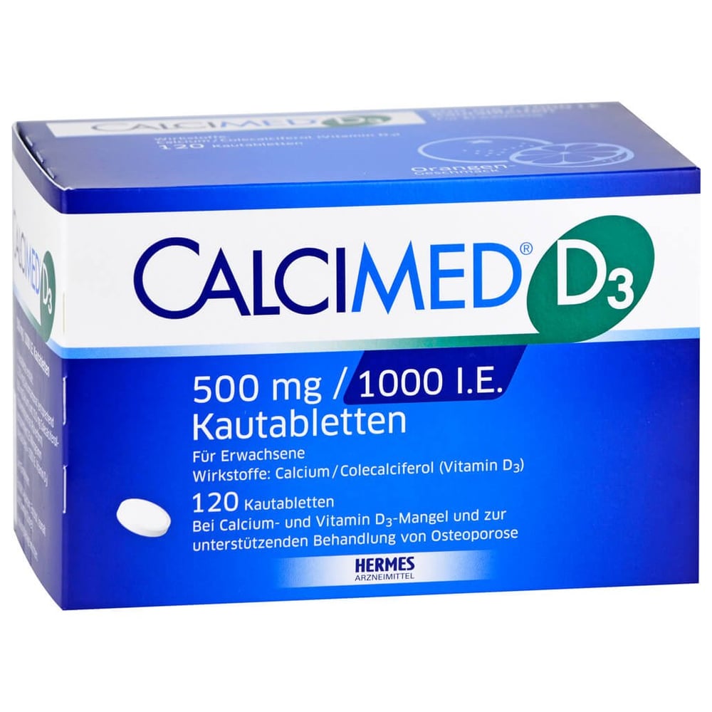 Calcimed D3 500 mg/1000 I.E.