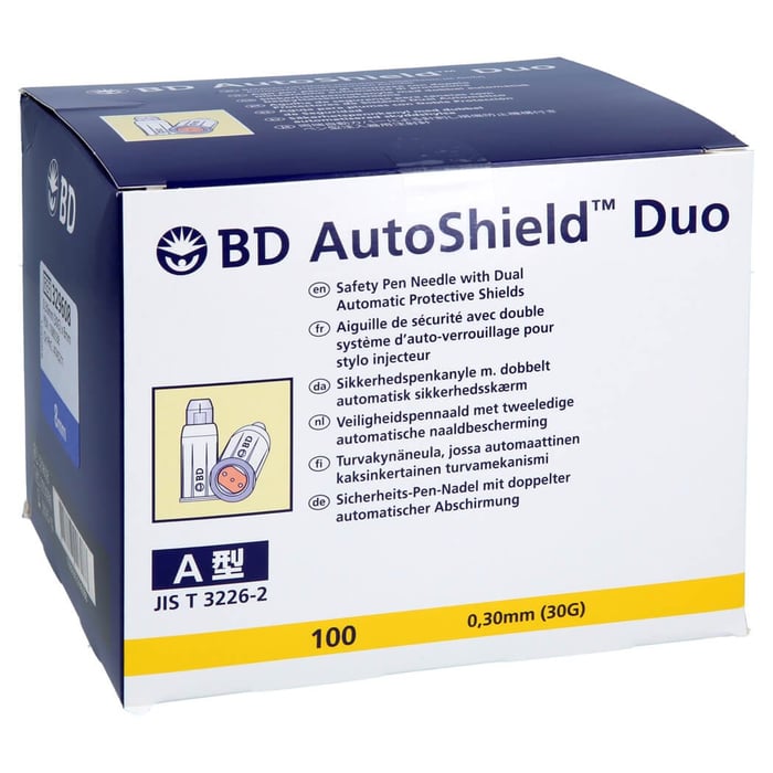 Bd Autoshield Duo Sicherheits-Pen-Nadeln 8 mm