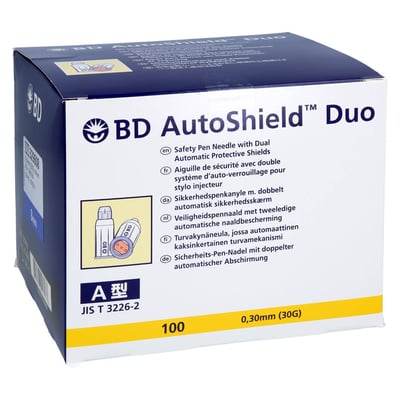 BD Autoshield Duo Sicherheits-Pen-Nadeln 8 mm embecta