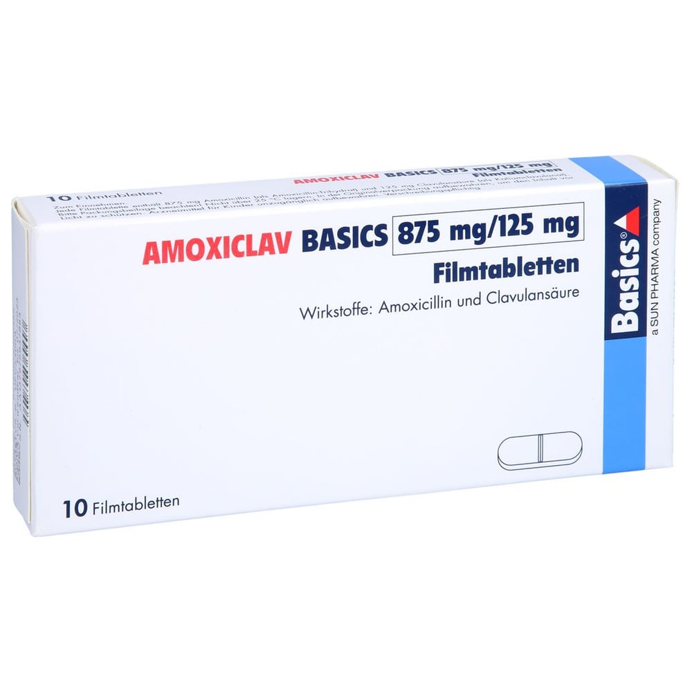 Amoxiclav Basics 875mg/125mg
