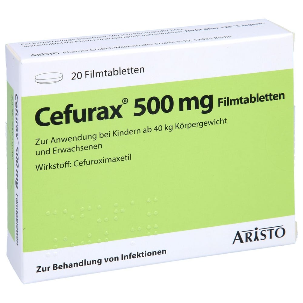 Cefurax 500mg Filmtabletten