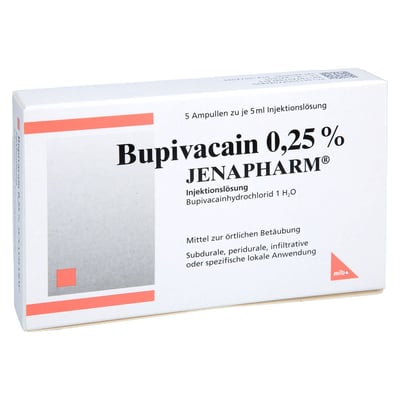 Bupivacain 0.25% JENAPHARM