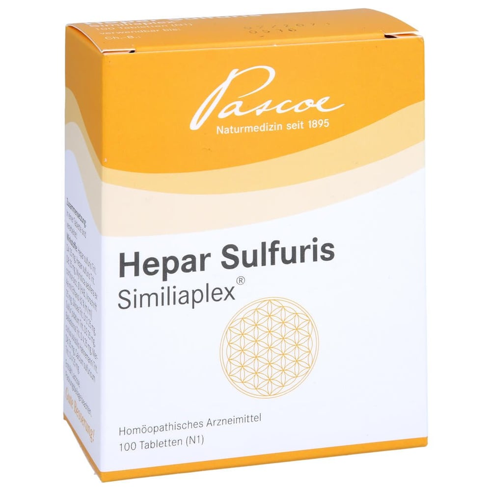 Hepar Sulfuris Similiaplex Tabletten