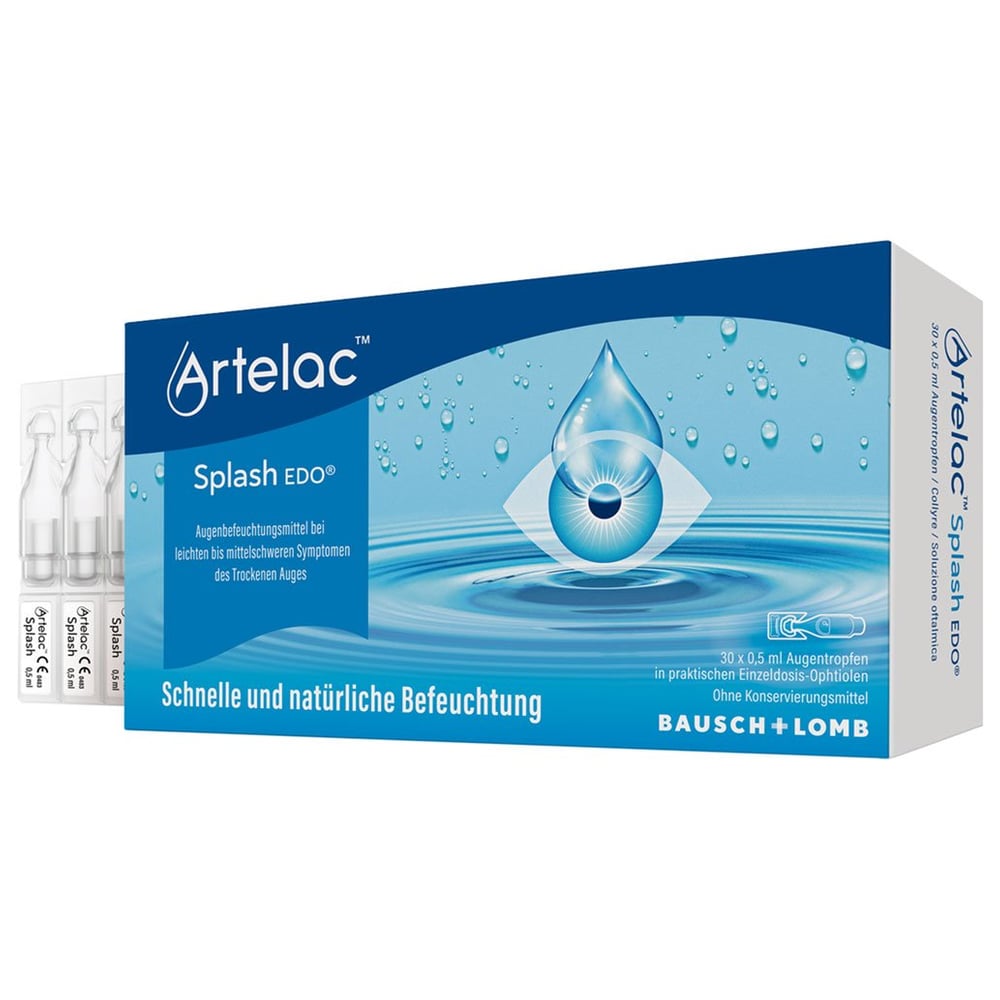 Artelac Splash EDO Augentropfen für trockene brennende Augen