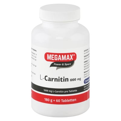 L Carnitin 1000 mg Megamax Produktbild 1