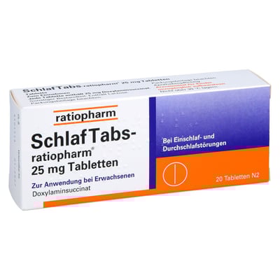 SchlafTabs-ratiopharm 25mg
