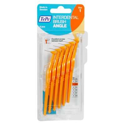 Tepe Angle Interdentalbürste 0,45 mm orange Produktbild 1