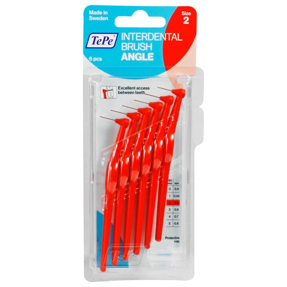 TePe Angle Interdentalbürste 0,5mm rot
