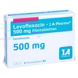 Levofloxacin - 1 A Pharma 500 mg Filmtabletten