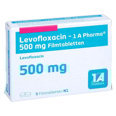 Levofloxacin - 1 A Pharma 500 mg Filmtabletten