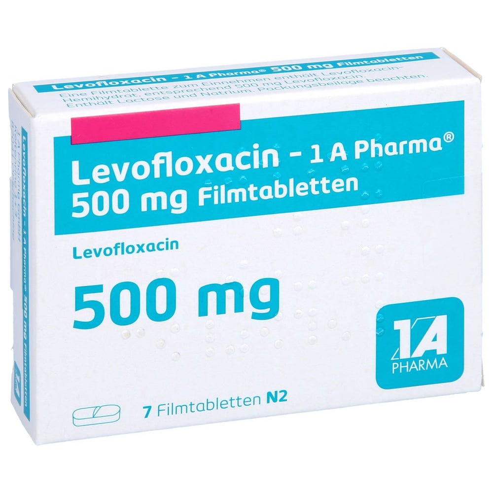 Levofloxacin - 1 A Pharma 500 mg Filmtabletten