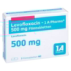 Levofloxacin - 1 A Pharma 500 mg Filmtabletten