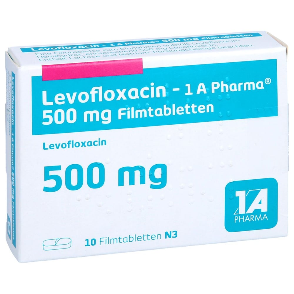 Levofloxacin - 1 A Pharma 500 mg Filmtabletten