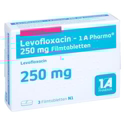 Levofloxacin - 1 A Pharma 250 mg Filmtabletten