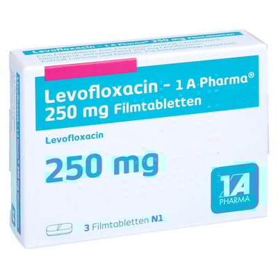 Levofloxacin - 1 A Pharma 250 mg Filmtabletten