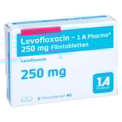 Levofloxacin - 1 A Pharma 250 mg Filmtabletten