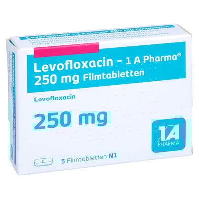 Levofloxacin - 1 A Pharma 250 mg Filmtabletten