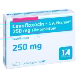 Levofloxacin - 1 A Pharma 250 mg Filmtabletten