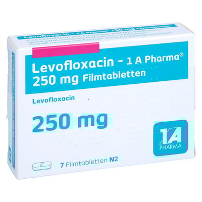 Levofloxacin - 1 A Pharma 250 mg Filmtabletten