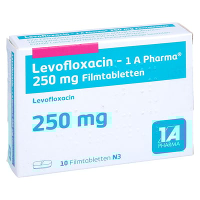Levofloxacin - 1 A Pharma 250 mg Filmtabletten