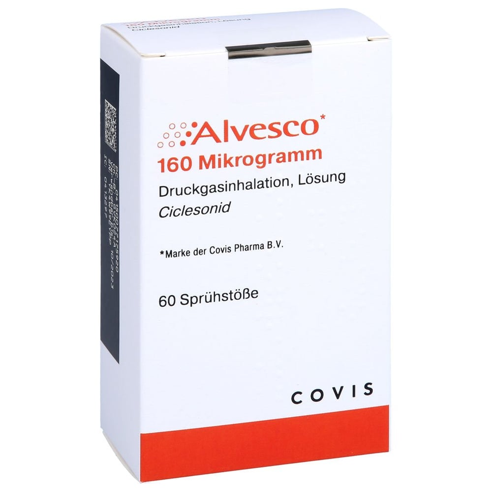 Alvesco 160 Mikrogramm Druckgasinhalation