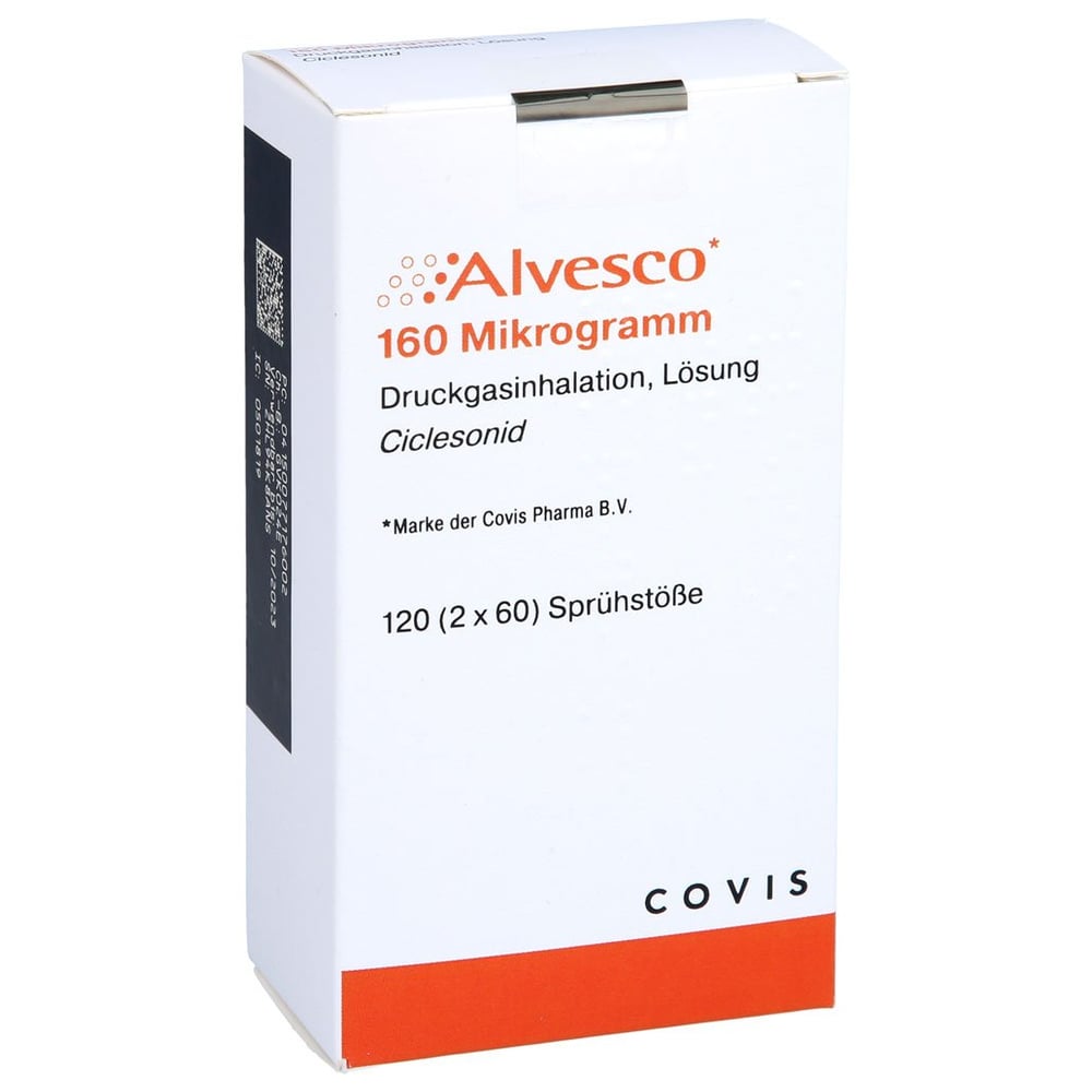 Alvesco 160 Mikrogramm Druckgasinhalation