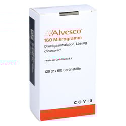 Alvesco 160 Mikrogramm Druckgasinhalation