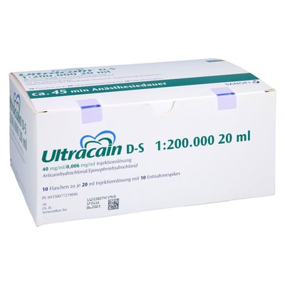 Ultracain D-S + 10 Entnahme Spikes