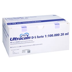 Ultracain D-S forte + 10 Entnahme Spikes