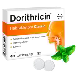 Dorithricin Halstabletten Classic 0,5 mg/1,0 mg/1,5 mg