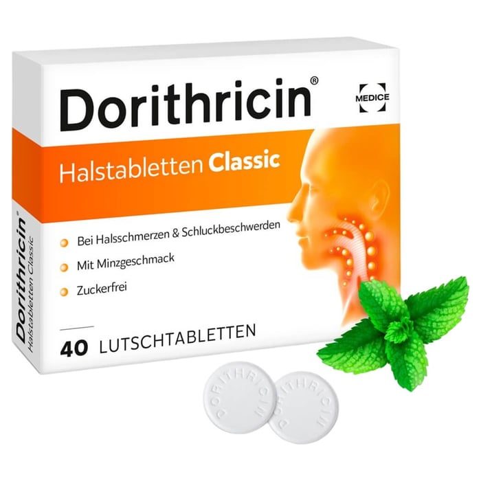 Dorithricin Halstabletten Classic 0,5mg/1,0mg/1,5mg