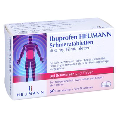 Ibuprofen Heumann Schmerztabletten 400 mg