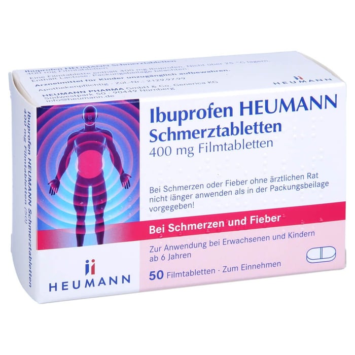 Ibuprofen Heumann Schmerztabletten 400mg