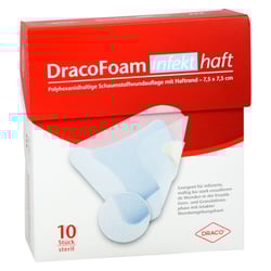 Dracofoam Infekt haft Schaumst.Wundauf.7,5x7,5 cm