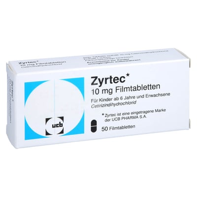 Zyrtec 10 mg Kohlpharma