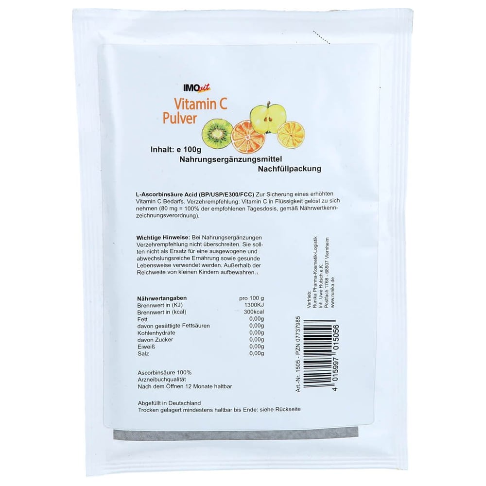 Ascorbinsäure Vitamin C Nachf. Pulver