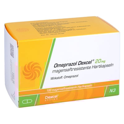 Omeprazol Dexcel 20 mg