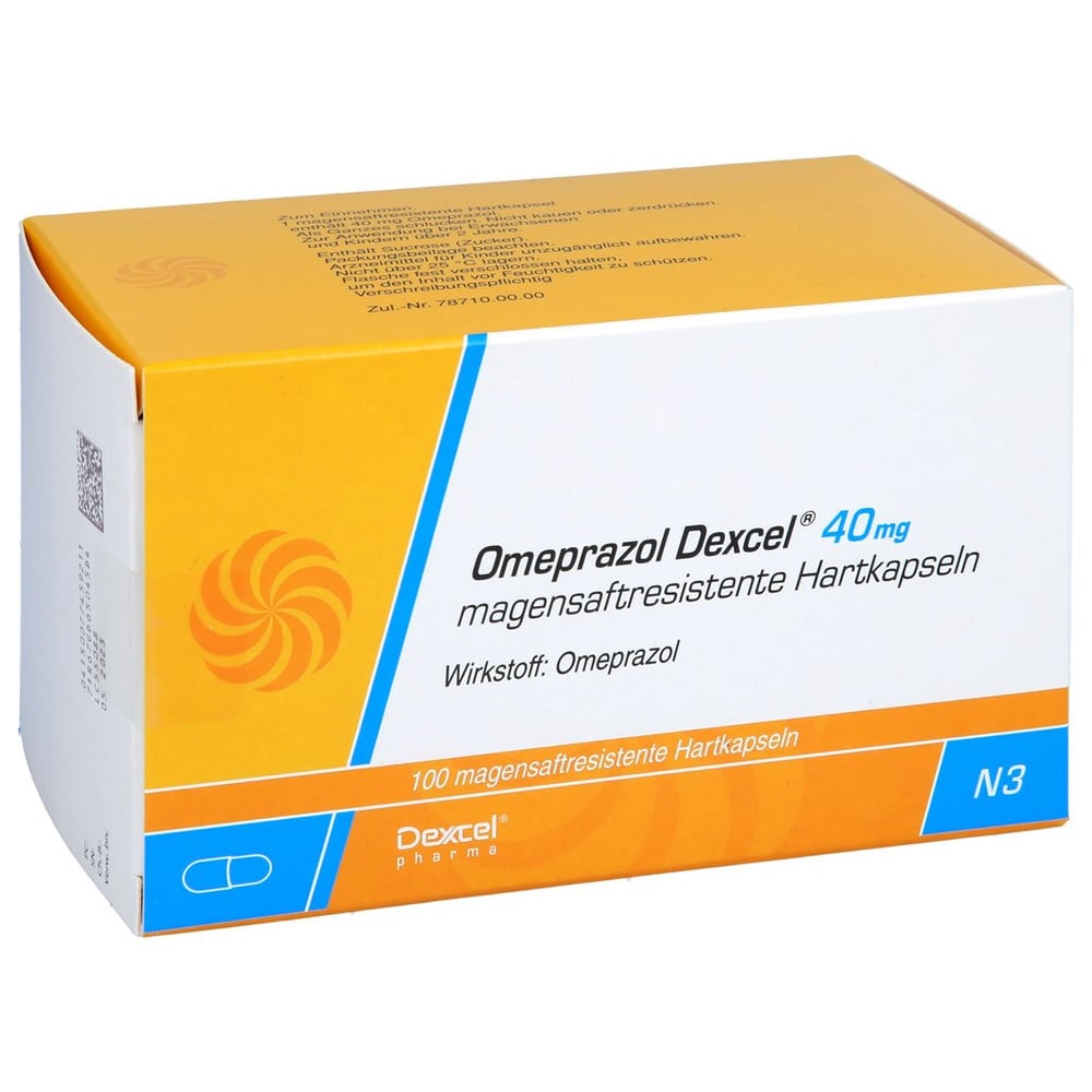 Omeprazol Dexcel 40 mg