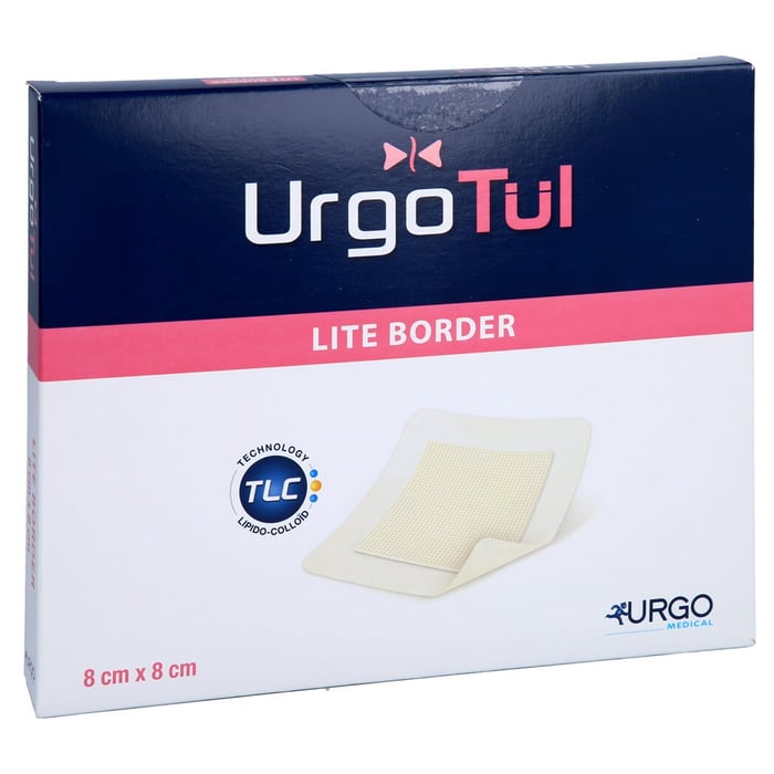 Urgotül Lite Border 8x8 cm Verband