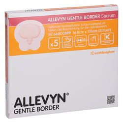 Allevyn Gentle Border Sacrum 16.8x17.1 cm