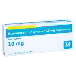 Atorvastatin - 1 A Pharma 10mg Filmtabletten