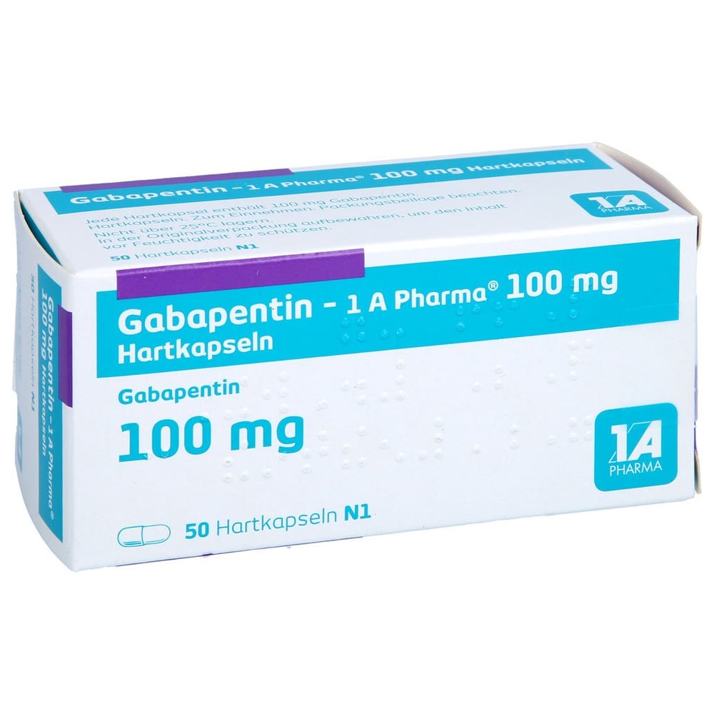 Gabapentin - 1 A Pharma 100mg Hartkapseln