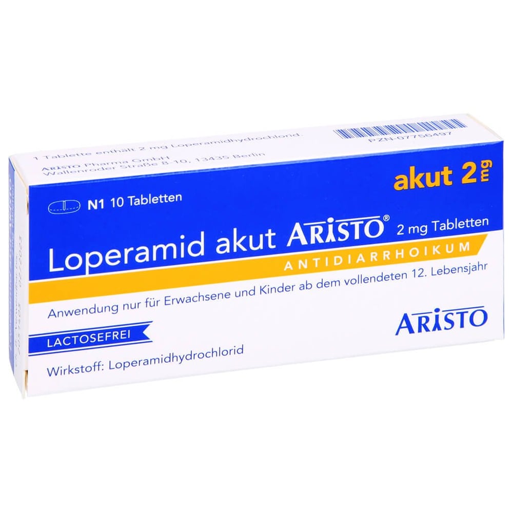 Loperamid akut Aristo 2 mg